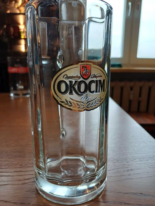 Piękny Kufel marki Okocim 0.5l