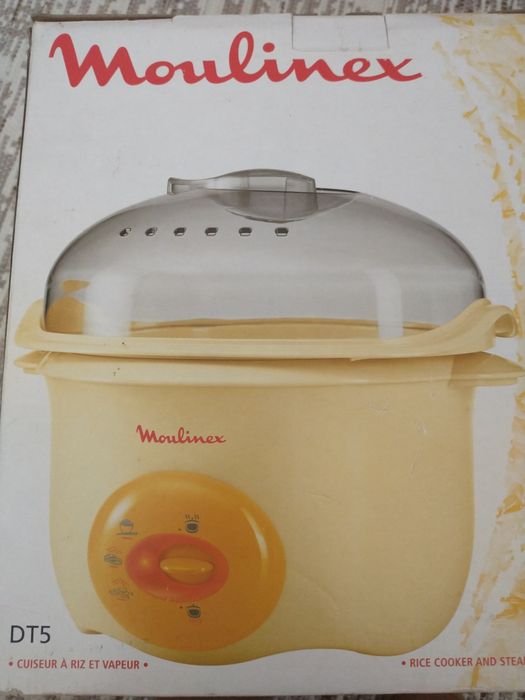 Máquina de cozer arroz e a vapor Moulinex Nova