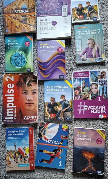 Książki liceum klasa 1