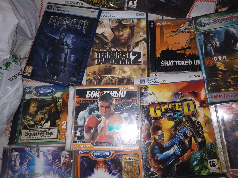 Видео игры відео ігри комп'ютерні ц за 5 шт