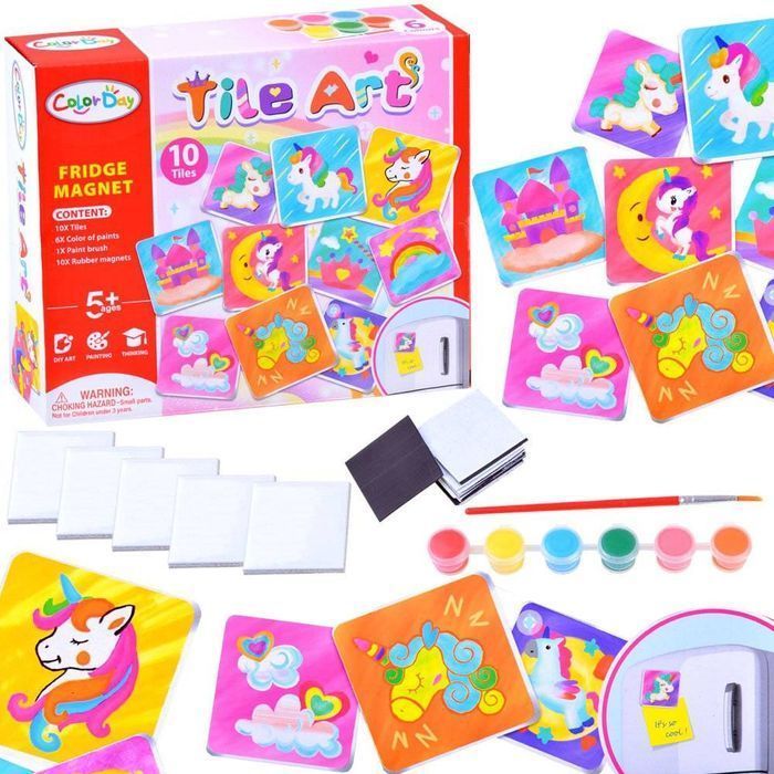 Magnesy Kreatywny Zestaw Zrób Sam Pomaluj Pamiątka