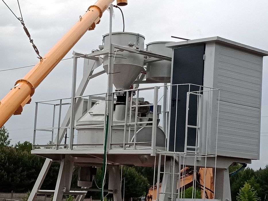 węzeł betoniarski  1 m zarobu kompletny
