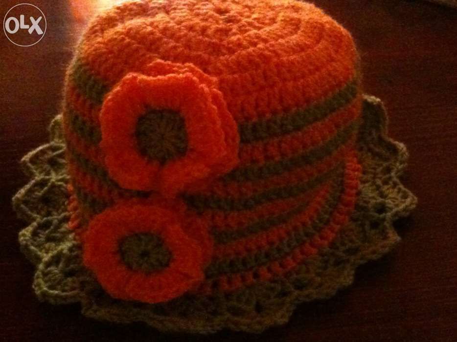 Chapéu em lã p/criança ou jovem