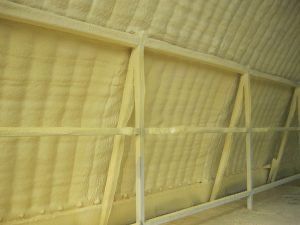 Утеплення даху. Ппу. Утеплення піною. Ангарів. Поліуретаном.