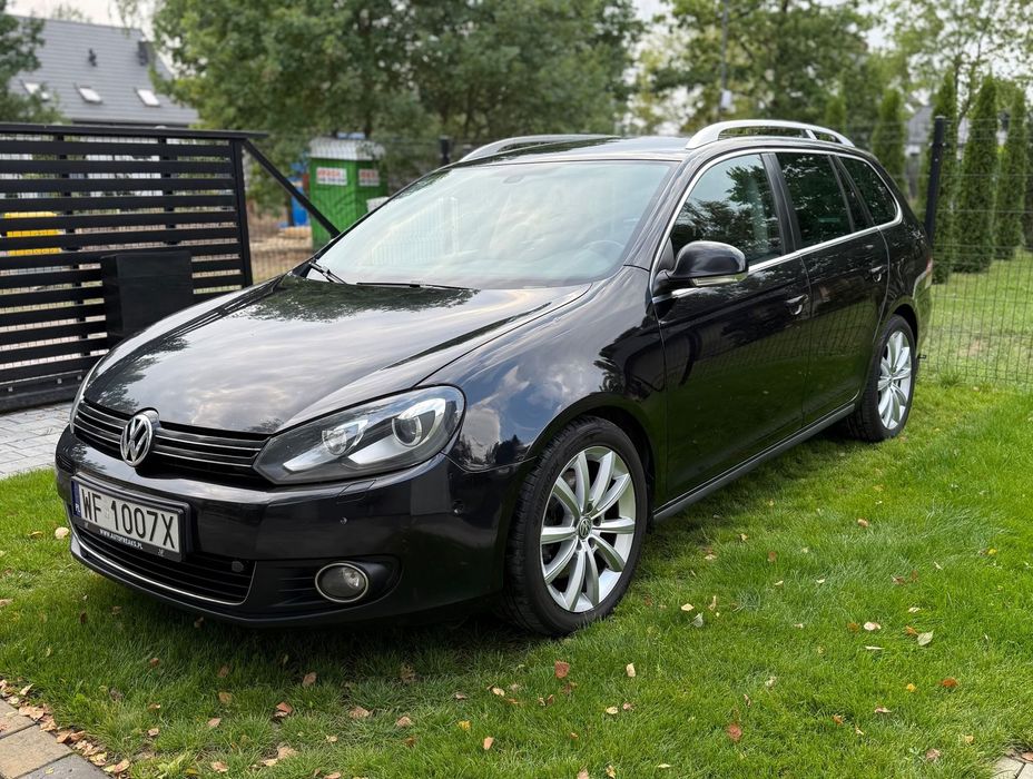 Volkswagen Golf Variant VW GOLF 2.0 TDI, DSG,CR,140KM,Highline,Xenon,Alcantara,Bardzo zadbany