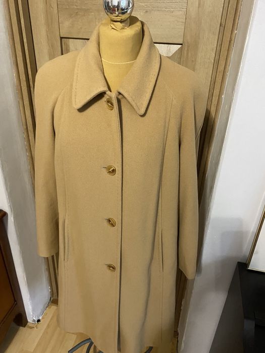 Płaszcz wełna C&A camel rozm L/XL