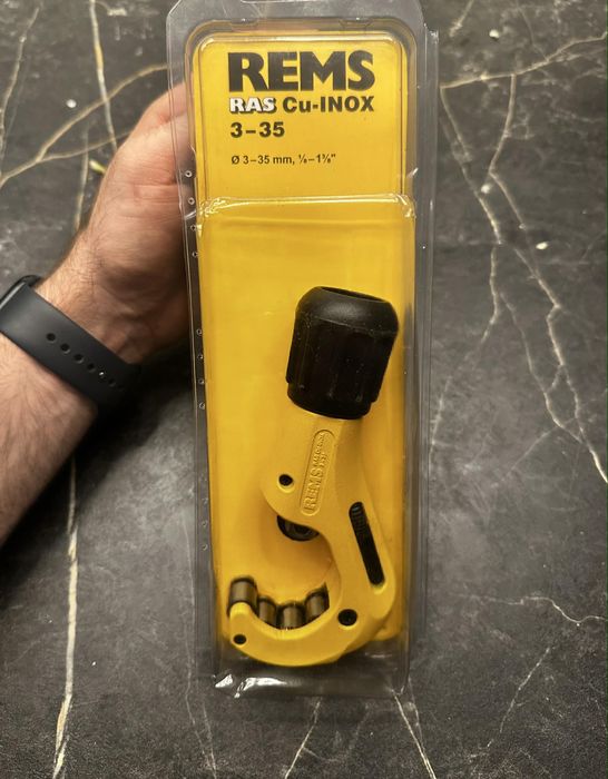 REMS Ras Cu-INOX 3-35 - Obcinak do rur miedzianych / stalowych