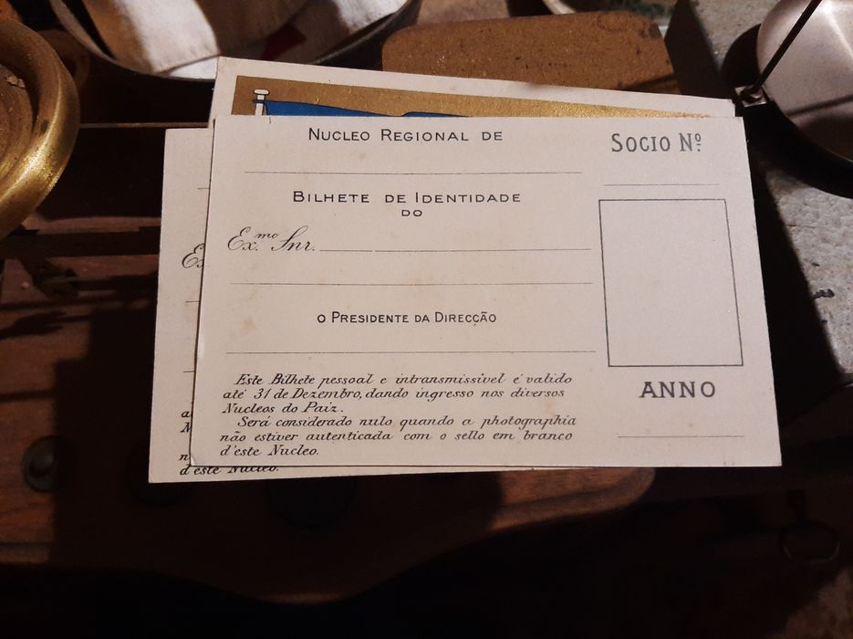 Monarquia fichas de sócio