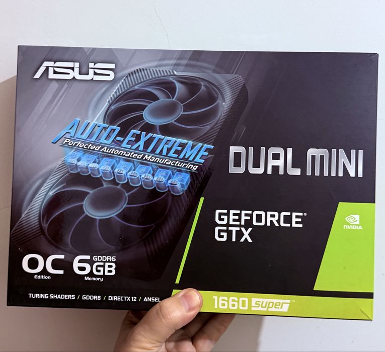 Placa grafica Asus GTX 1660 Super 6BG OC Dual