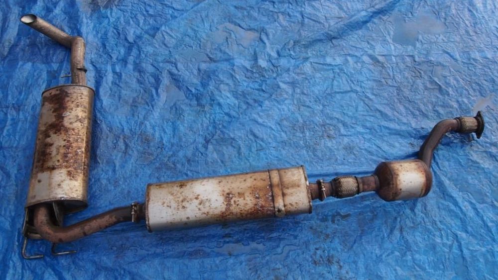 tłumik katalizator wydech master movano 3.0 dz3