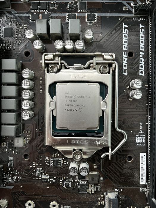 Intel Core I5 9400F +  wentylator GRATIS