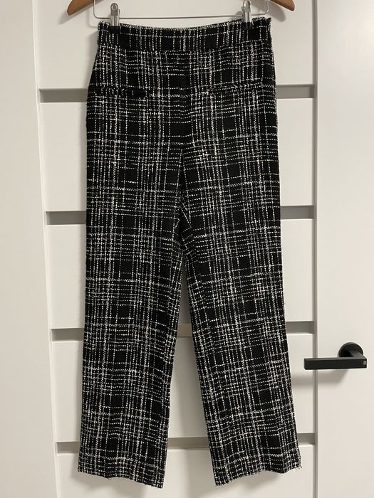 Spodnie ZARA w kratę