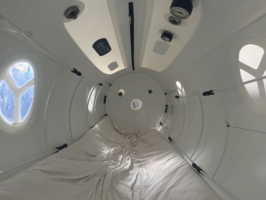 Câmara hiperbárica de oxigénio