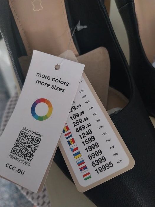 Eleganckie szpilki LASOCKI 37 – czarne, klasyka