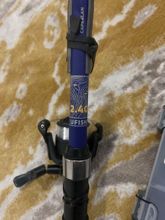 Conjunto cana de pesca carpelan