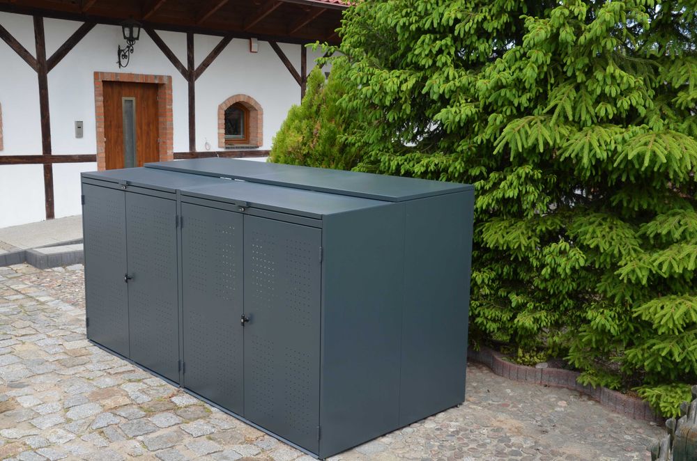 Wiata Altana Śmietnikowa Zabudowa Kontenera Kosza na odpady 660/1100 L