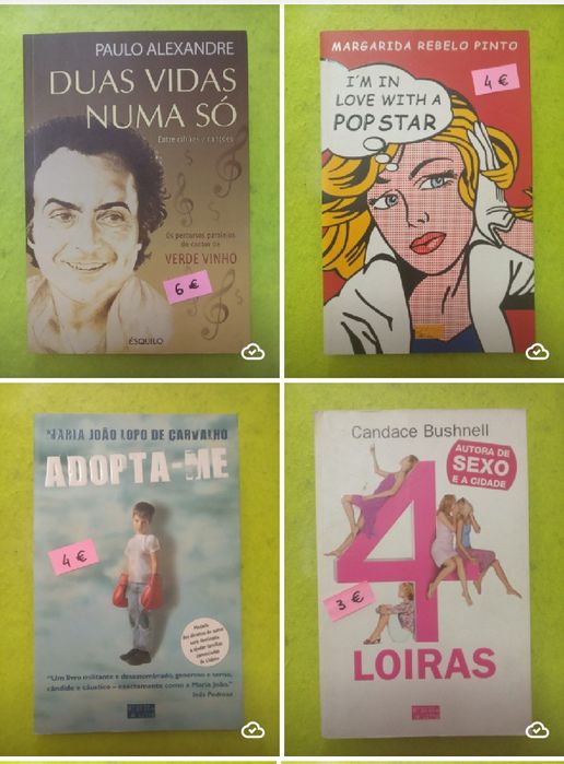 Lote de LIVROS Novos e Usados