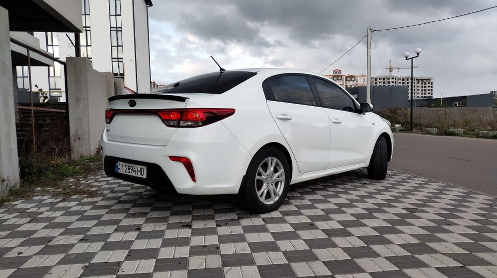 Kia rio 4 2018 гбо