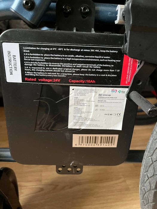 Wózek inwalidzki elektryczny REHA Gabi