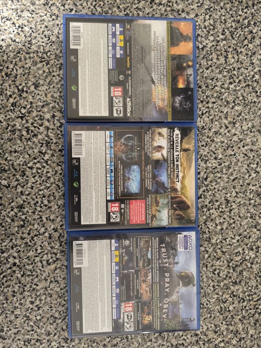Call of duty ww2/Far cry 5/Far cry primal PlayStation 4