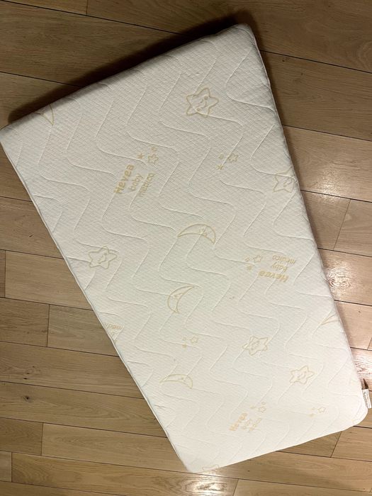 Hevea materac antyalergiczny 100% lateksowy Baby 120x60 grubość 8cm