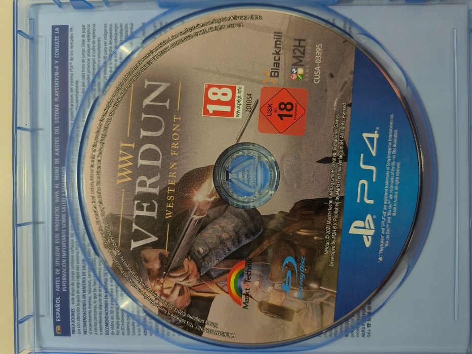 Jogo Verdun WW1 PS4