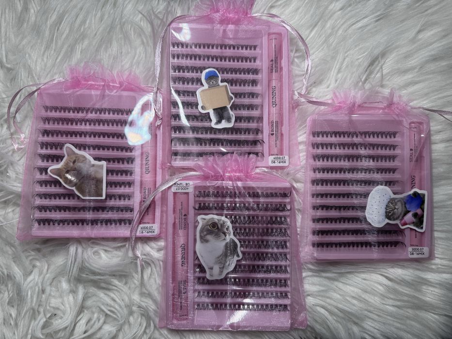 Вії накладні,вії пучками,вії,y2k