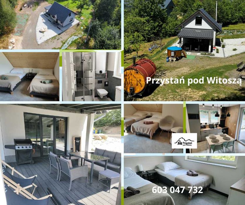 Dom 6-8 os. na wynajem, urlop, wczasy, góry, taras, grill, wakacje