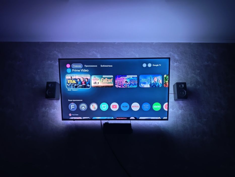 Телевизор KIVI 55UR50GU  4К ultra HD 55 дюймов  + подарки