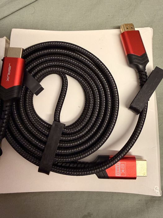 JSAUX 2x Kabel USB-C na HDMI, 4m, 4K 60 Hz, kompatybilny z Thunderbolt 3