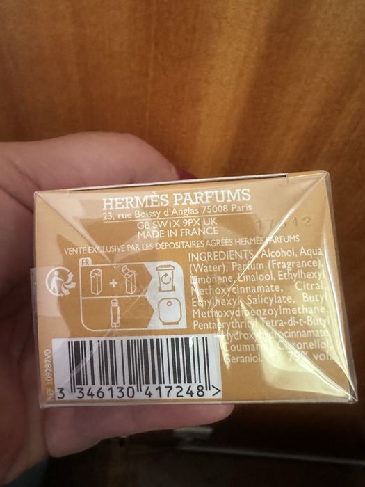 Perfume Hermés Un Jardin À Cythére 50 ml