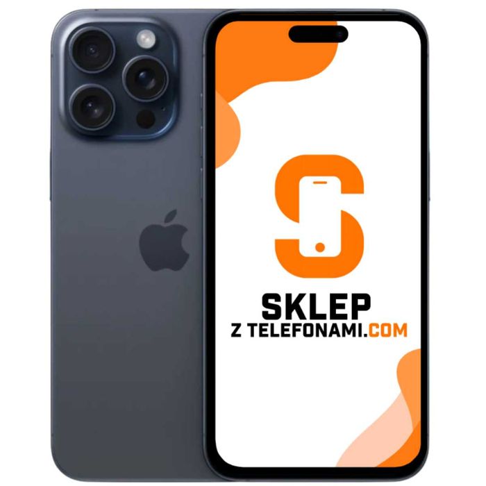 iPhone 15 Pro Max 256GB - 100% Bateria - IDEALNY - Wybór kolorów - GW