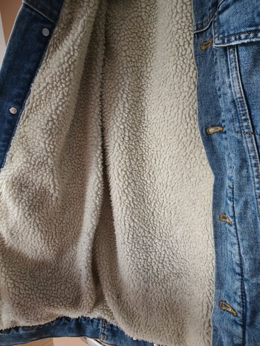 H&M Kurtka jeansowa katana ocieplana, r. S