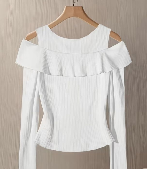 Damska modna elegancka bluzka S .M L XL.