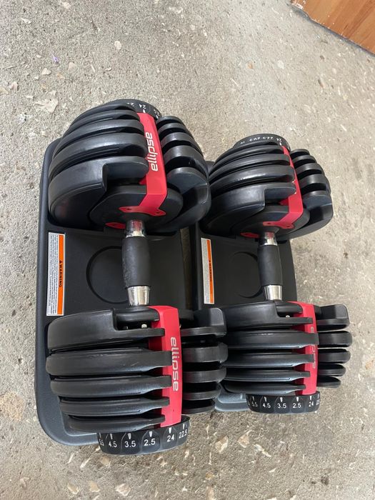Eclipse Adjustable Dumbbells up to 24 kg447025522893148161