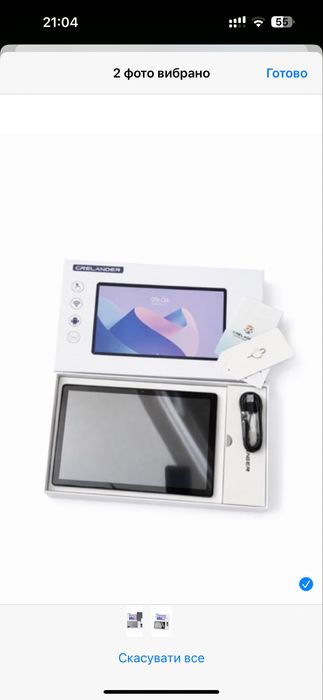 Планшет Crelander w30 128гб озу 12