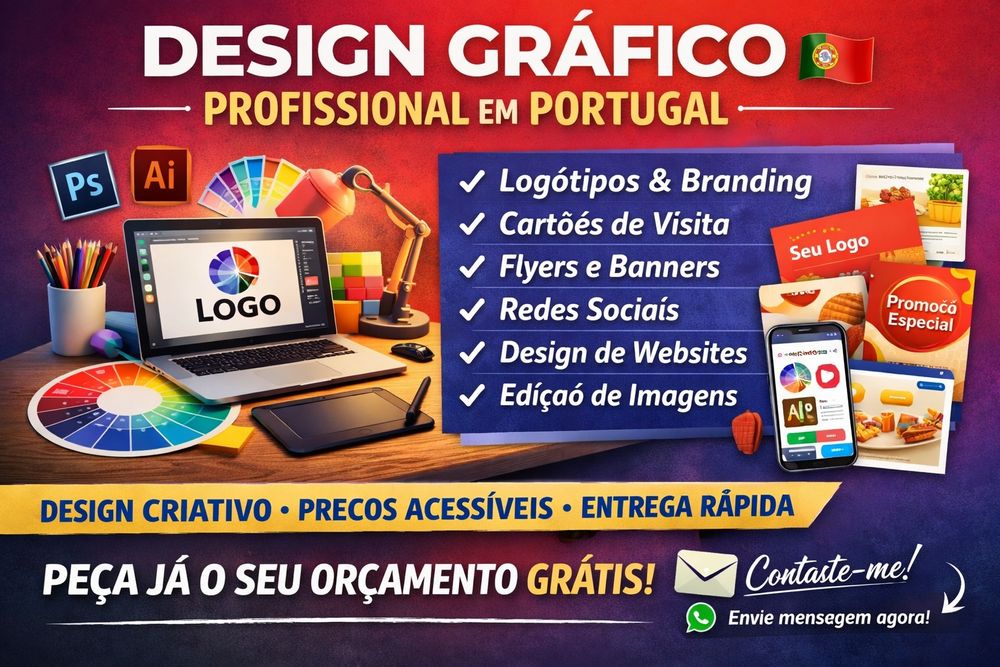 Serviços de Design Gráfico Profissional em Portugal