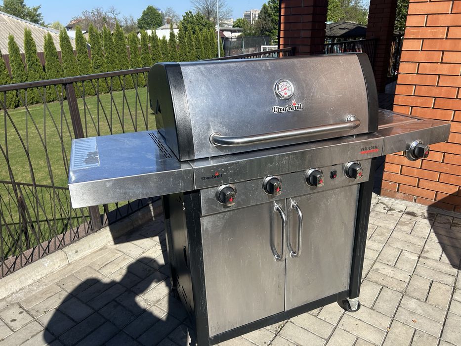 Газовый гриль Char-Broil Professional 3 Burner + баллон газовый