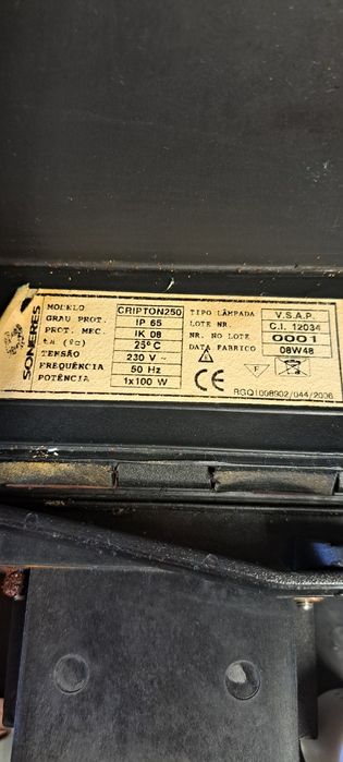 Candeiro iluminação para exterior