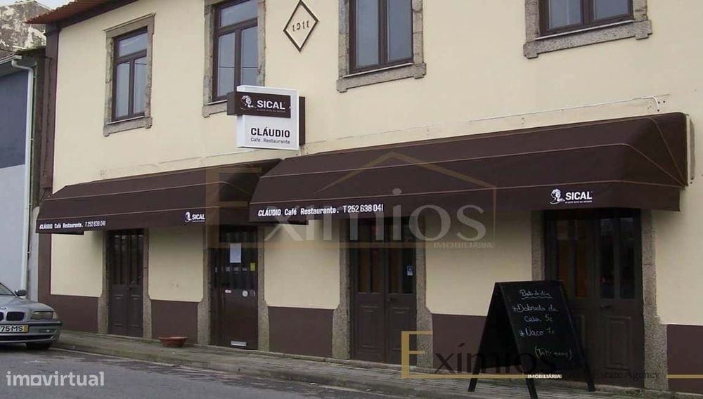 Moradia V7 e Restaurante em Touguinha para venda