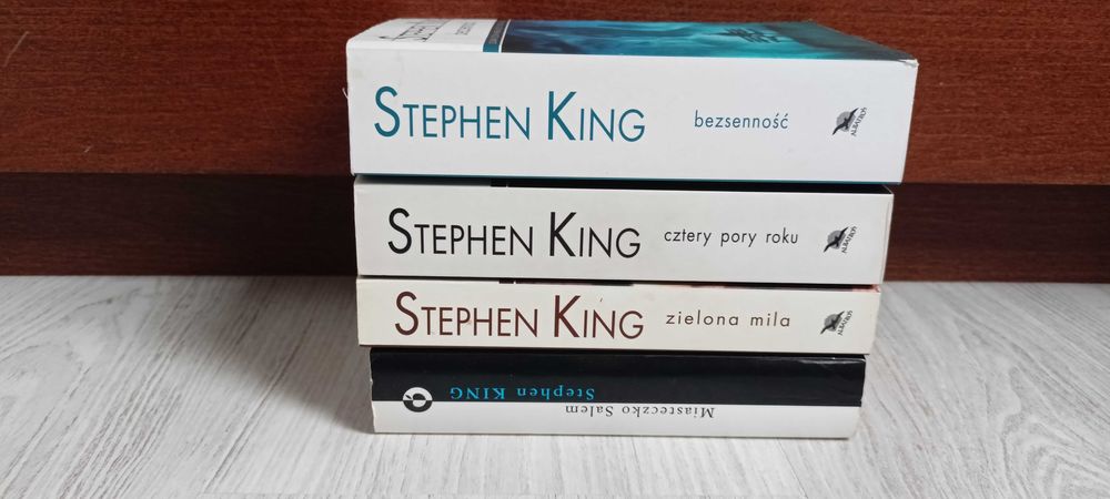 Stephen King Cztery pory roku Bezsenność Miasteczko Salem Zielona Mila