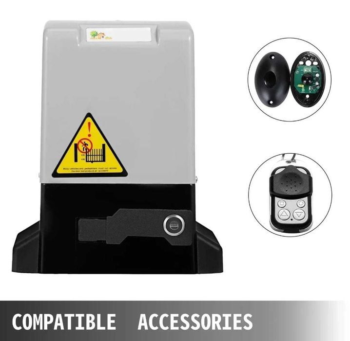 Kit Motor Portão Elétrico Deslizante ate 600Kg