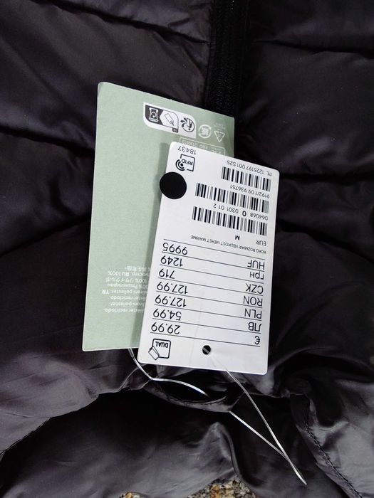 NOWY bezrękawnik H&M / r. M / czarna kamizelka