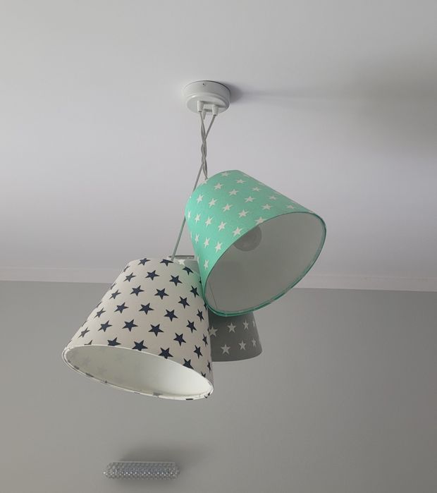 Lampa Inzo potrójna 3 x E27 do pokoju dziecięcego