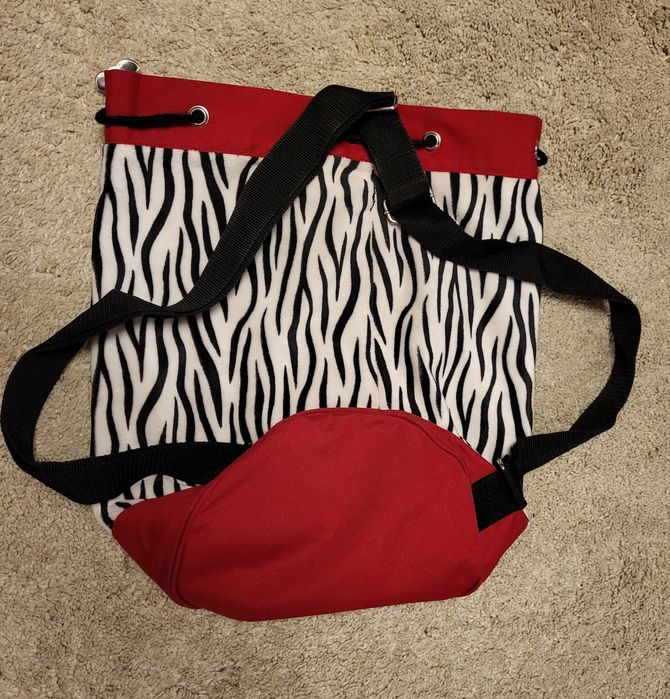 Plecak torba worek wild NICI zebra