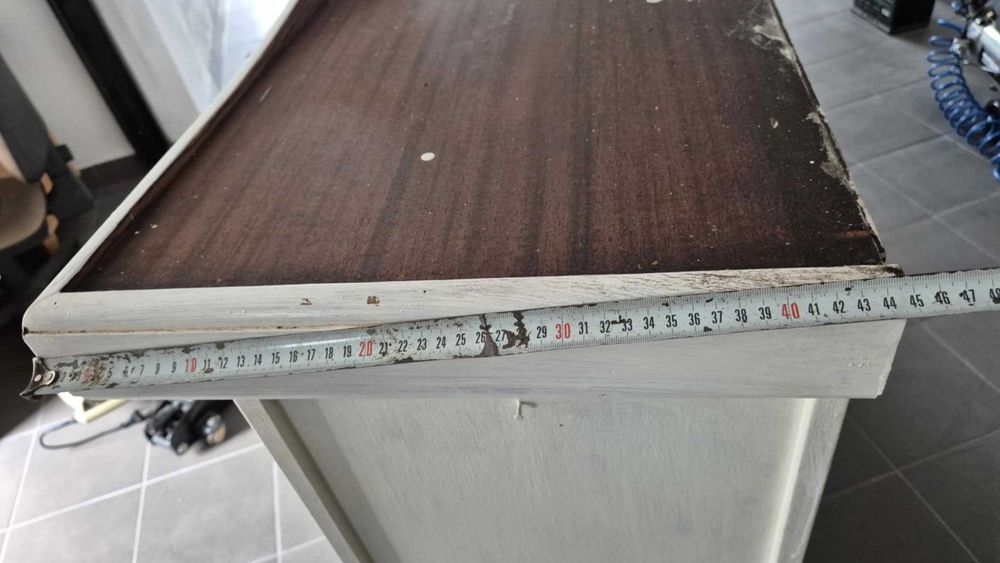 Witryna Szafa Biała Solidna 180 x 107