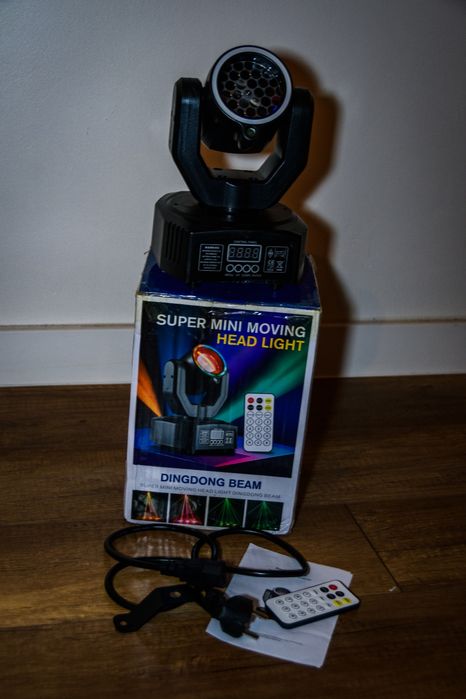 Głowa Ruchoma  MINI MOVING HEAD z pilotem