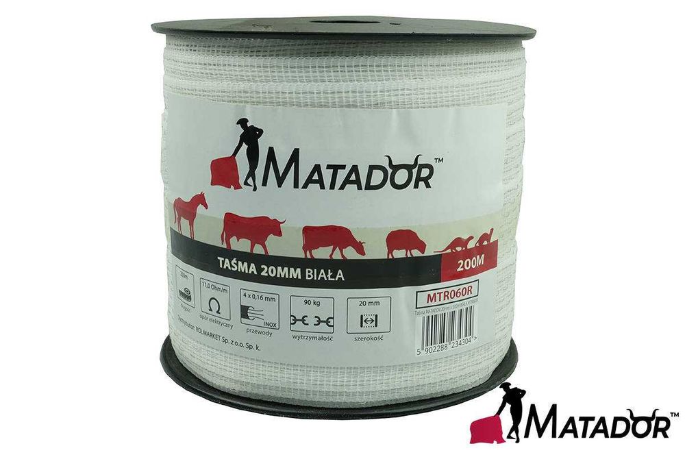 PASTUCH elektryczny dla koni Elektryzator ZESTAW +bateria izolatory