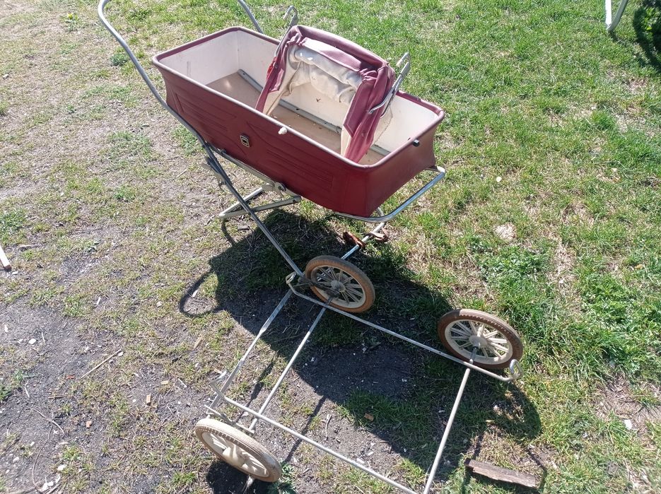 Wózek głęboki PRL stan dobry