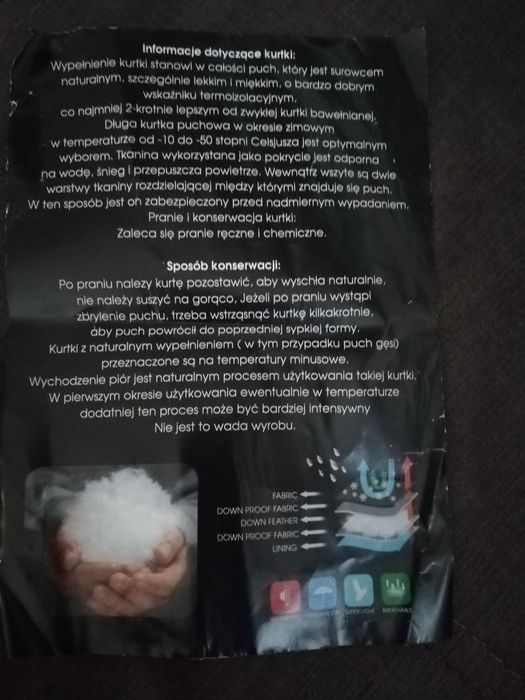 Parka damska S czerwona
